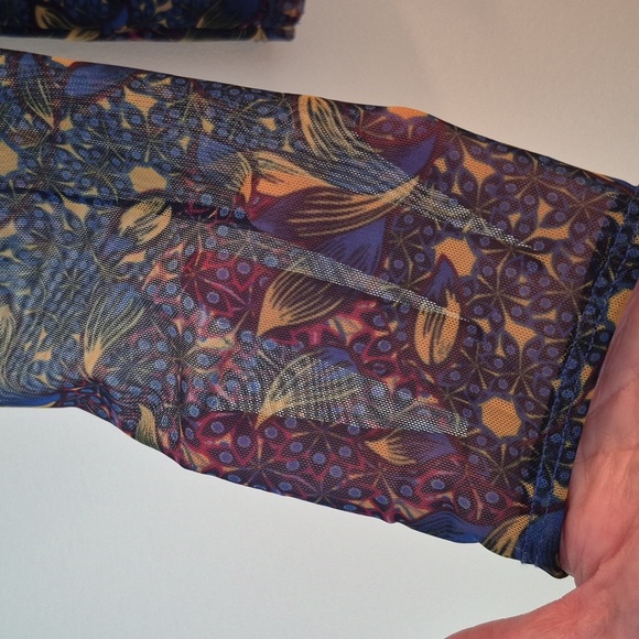 Anthropologie Blue and Yellow Floral Top - Picture 6 of 10